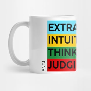 ENTJ - MBTI 16 personalities test Mug